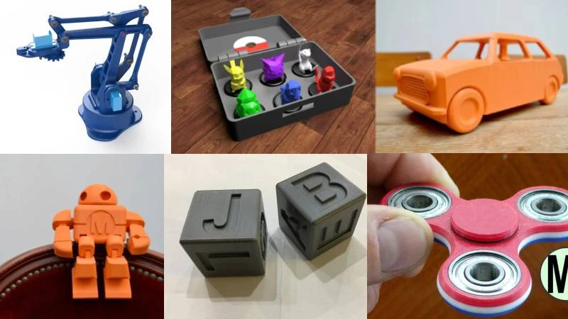 3D Printed Toys